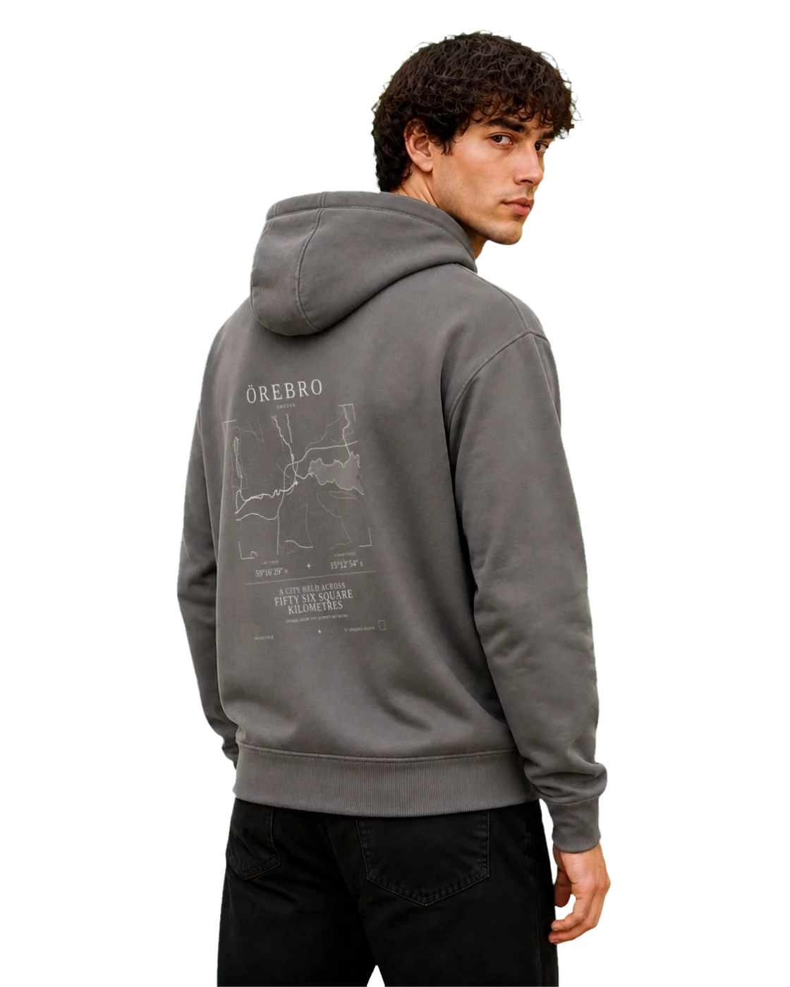 Model wearing the Örebro Atlas Signature