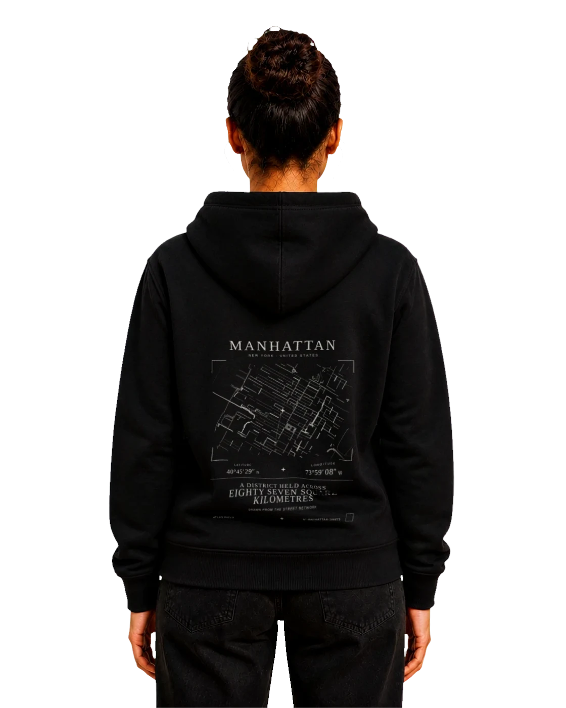 Maja wearing the Manhattan Atlas Signature