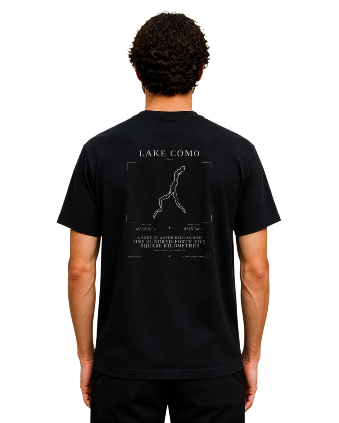 Oscar wearing the Lake Como Atlas Signature