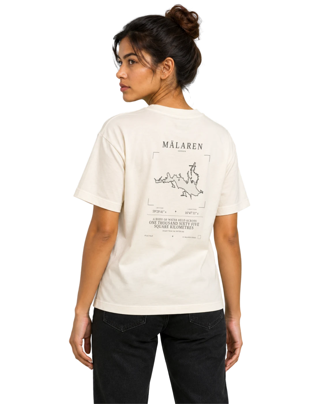 Maja wearing the Mälaren Atlas Signature