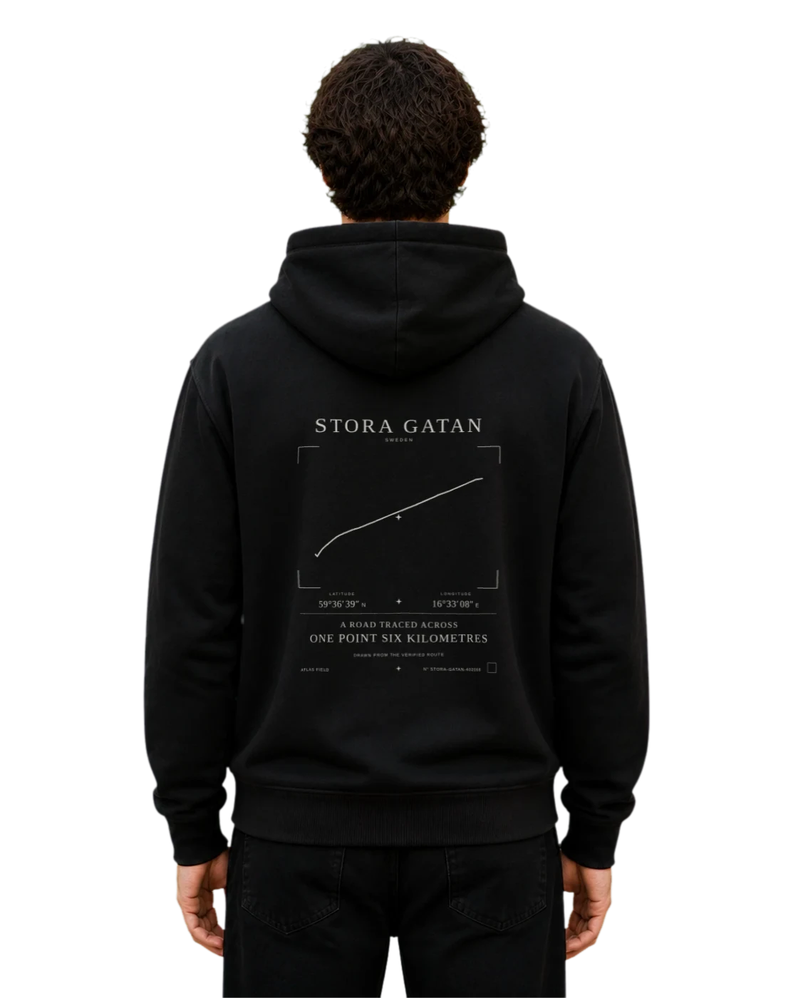 Stora gatan Signature, back model view