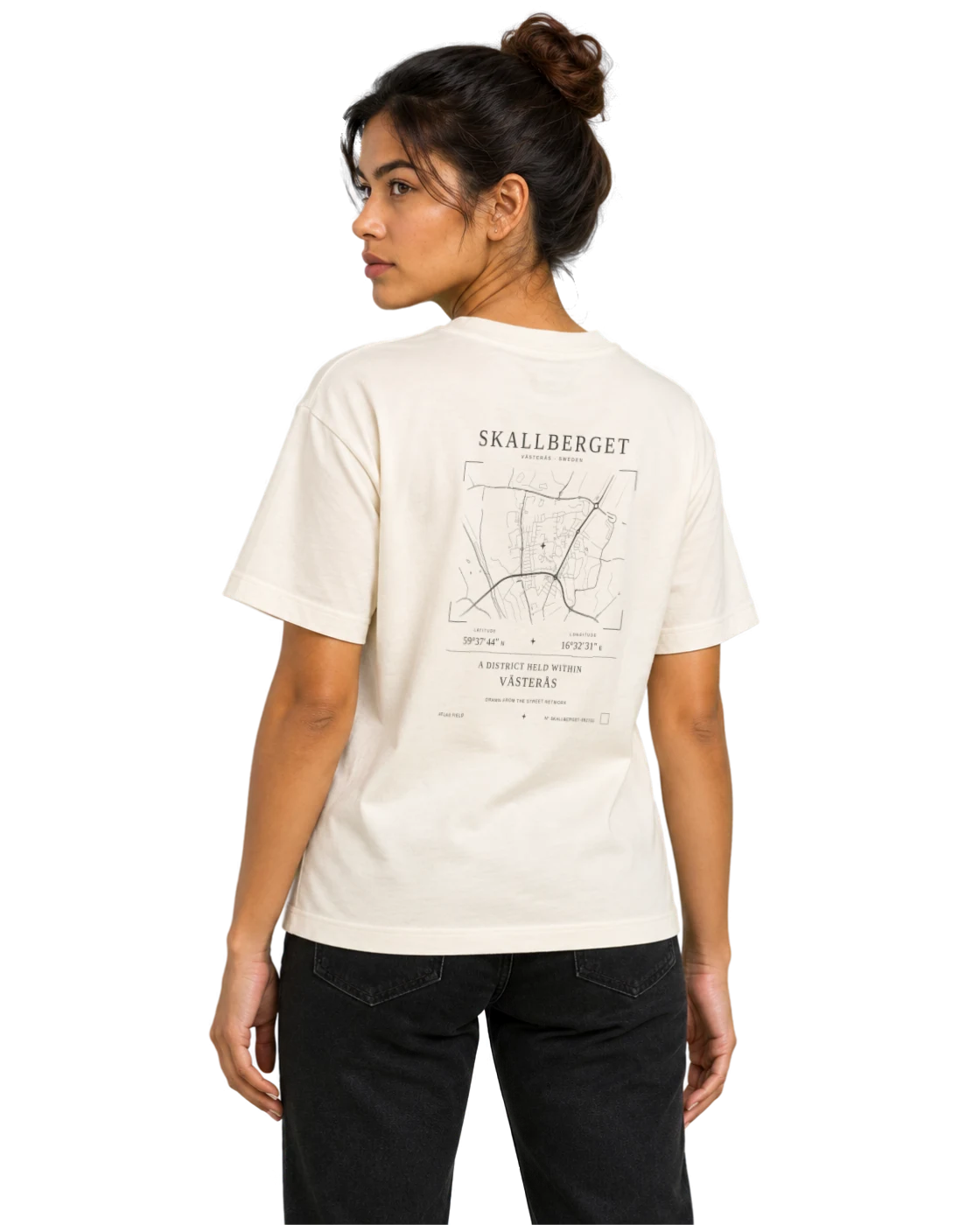 Maja wearing the Skallberget Atlas Signature