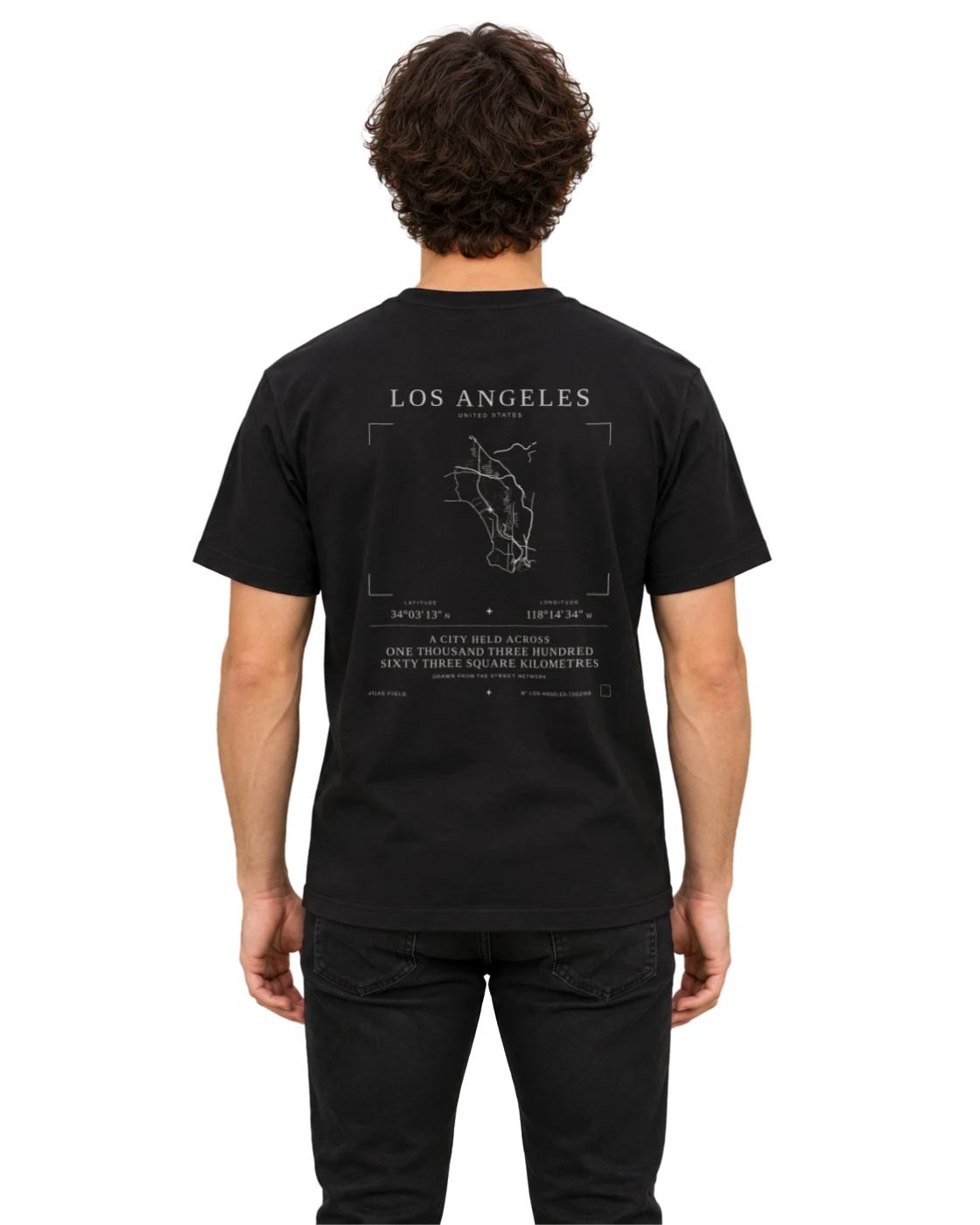 Aron wearing the Los Angeles Atlas Signature
