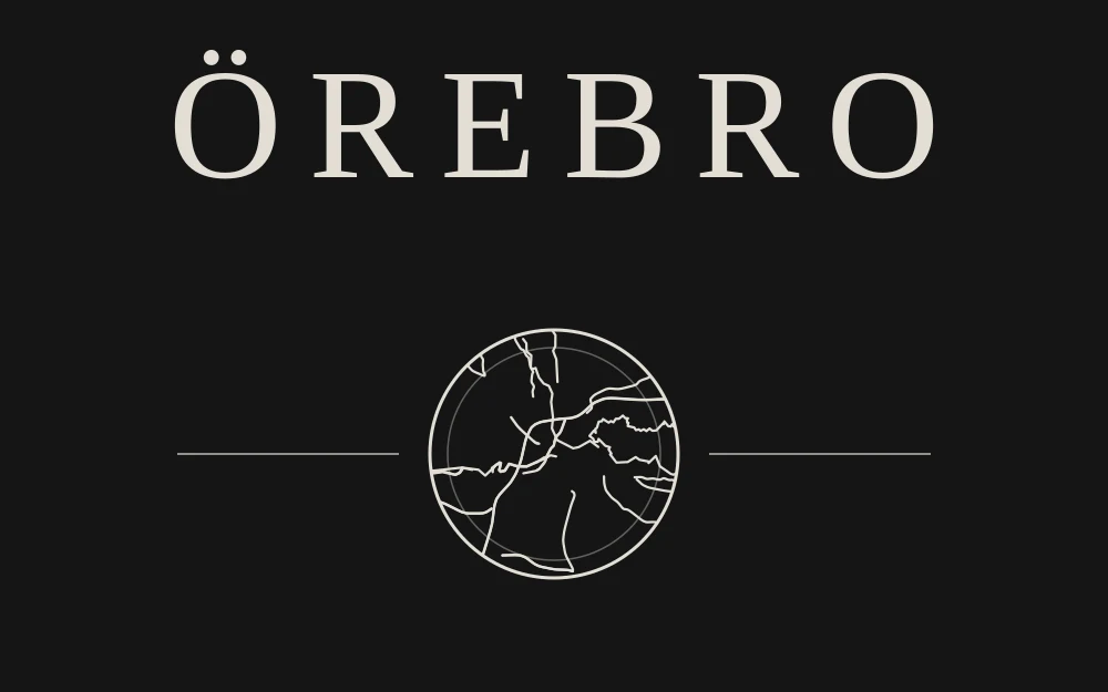 Front print for Örebro
