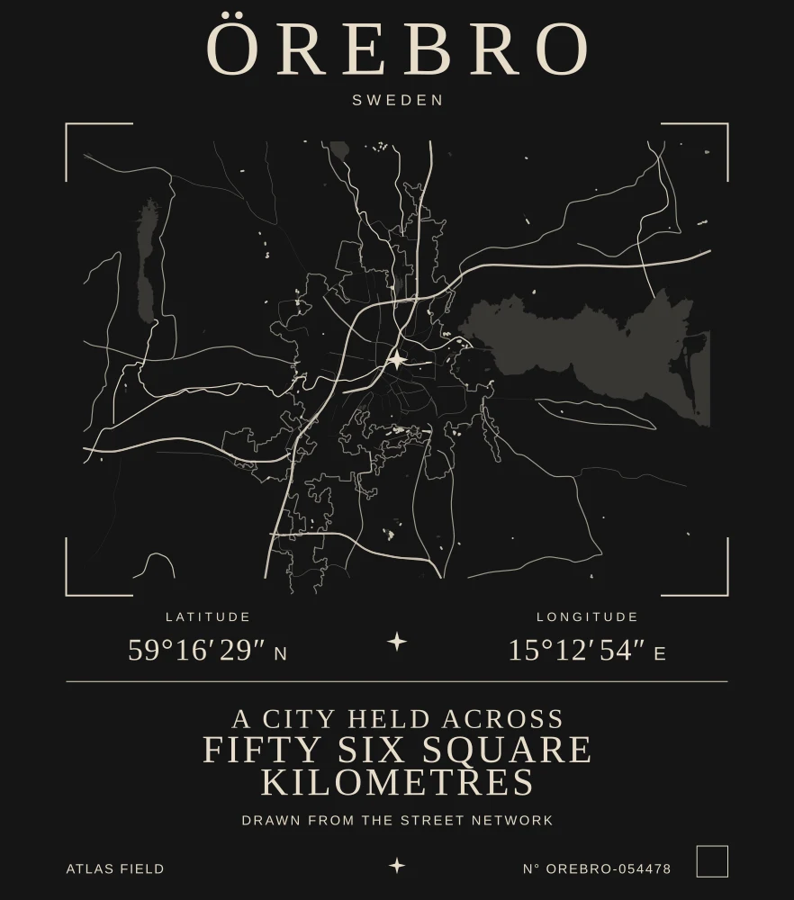 Örebro Atlas print