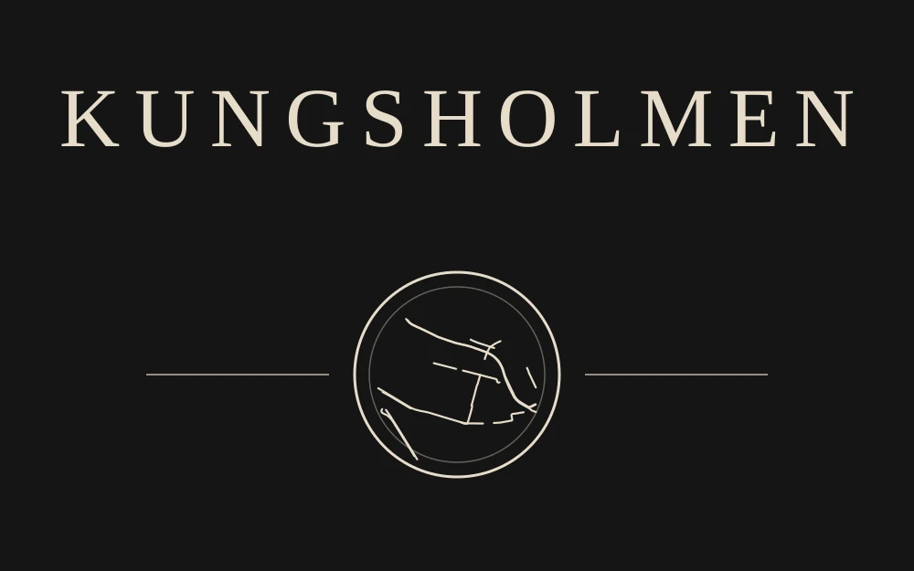 Front print for Kungsholmen