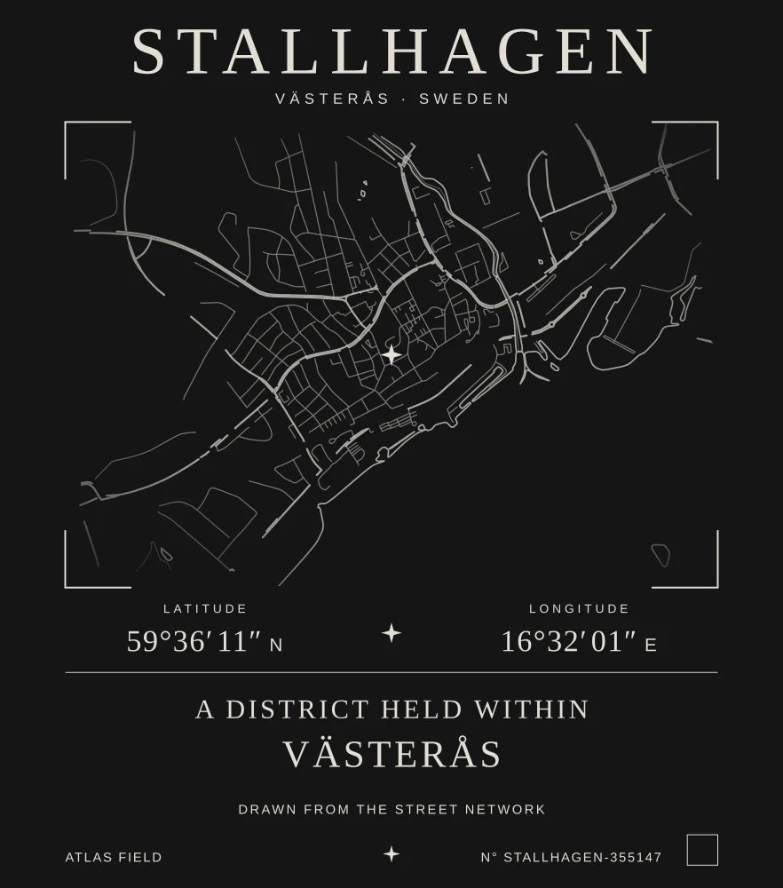 Stallhagen Atlas print