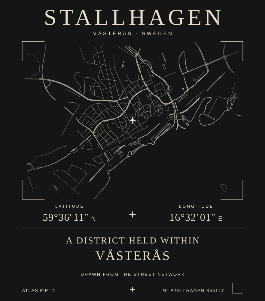 Stallhagen Atlas print
