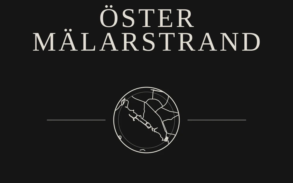 Front print for Öster Mälarstrand