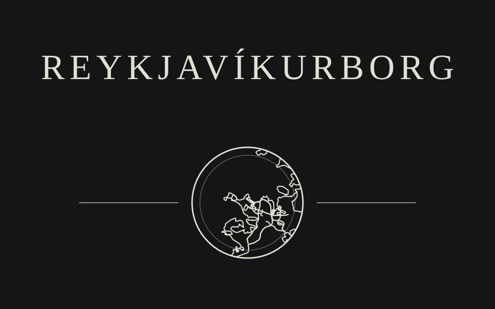 Front print for Reykjavíkurborg
