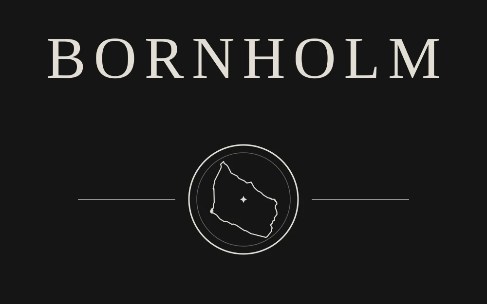 Front print for Bornholm