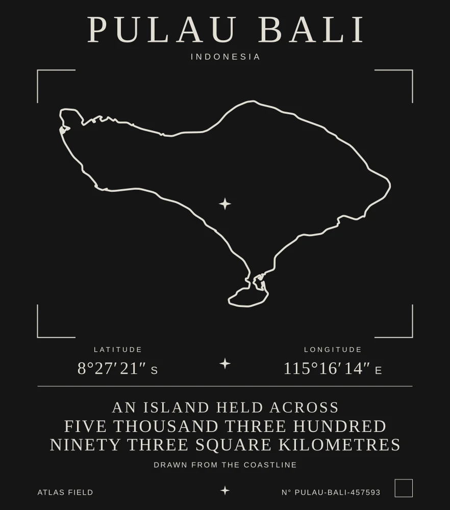 Pulau Bali Atlas Signature artwork