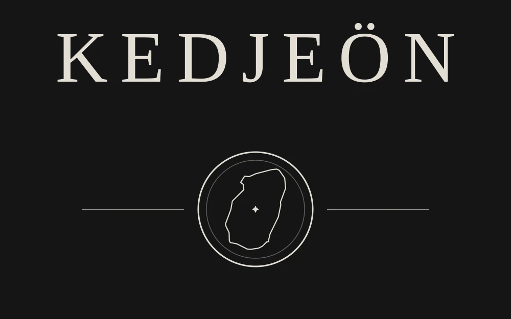 Front print for Kedjeön