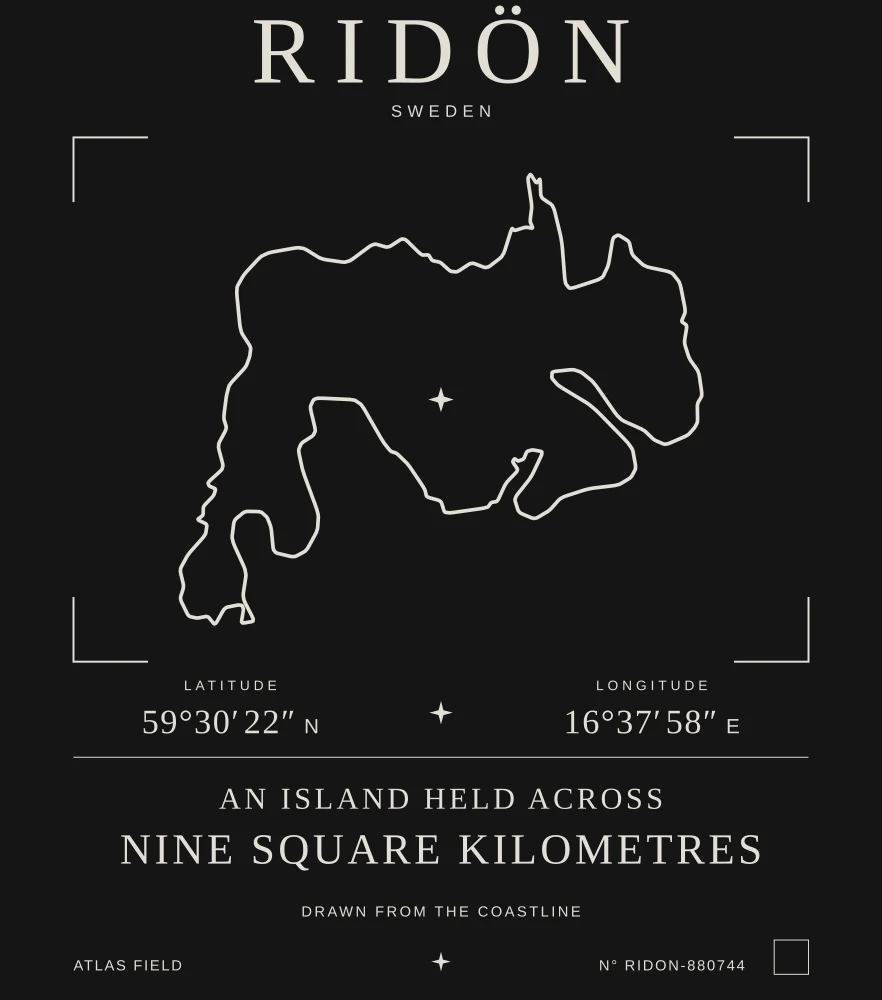 Ridön Atlas print