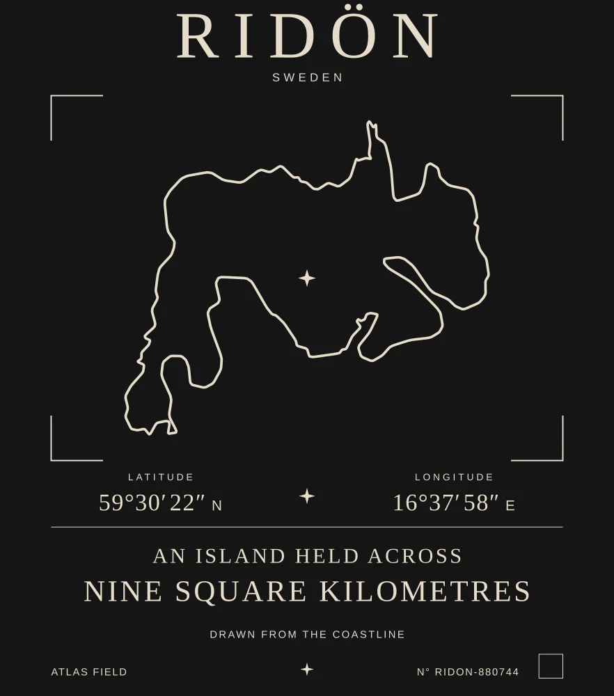 Ridön Atlas print