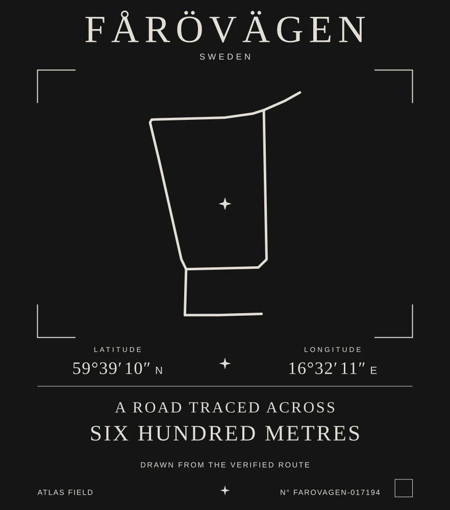 Fårövägen Atlas print