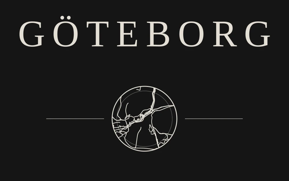 Front print for Göteborg