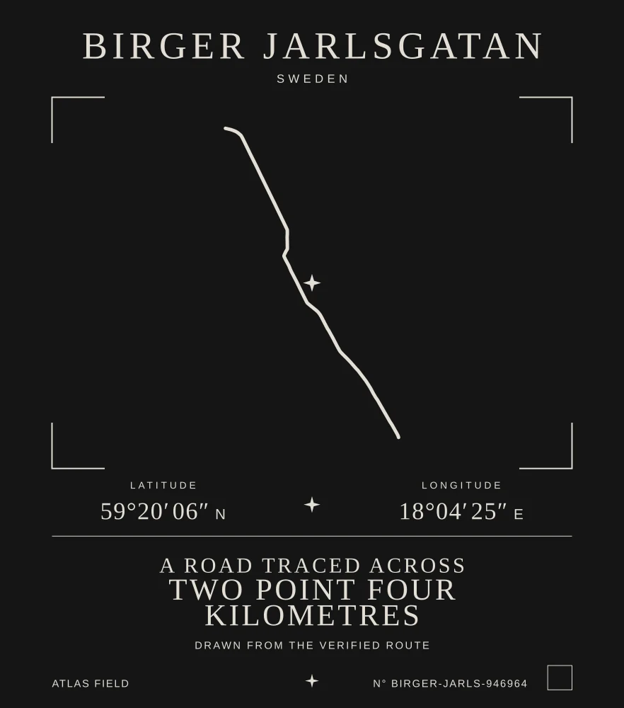 Birger Jarlsgatan Atlas Signature artwork