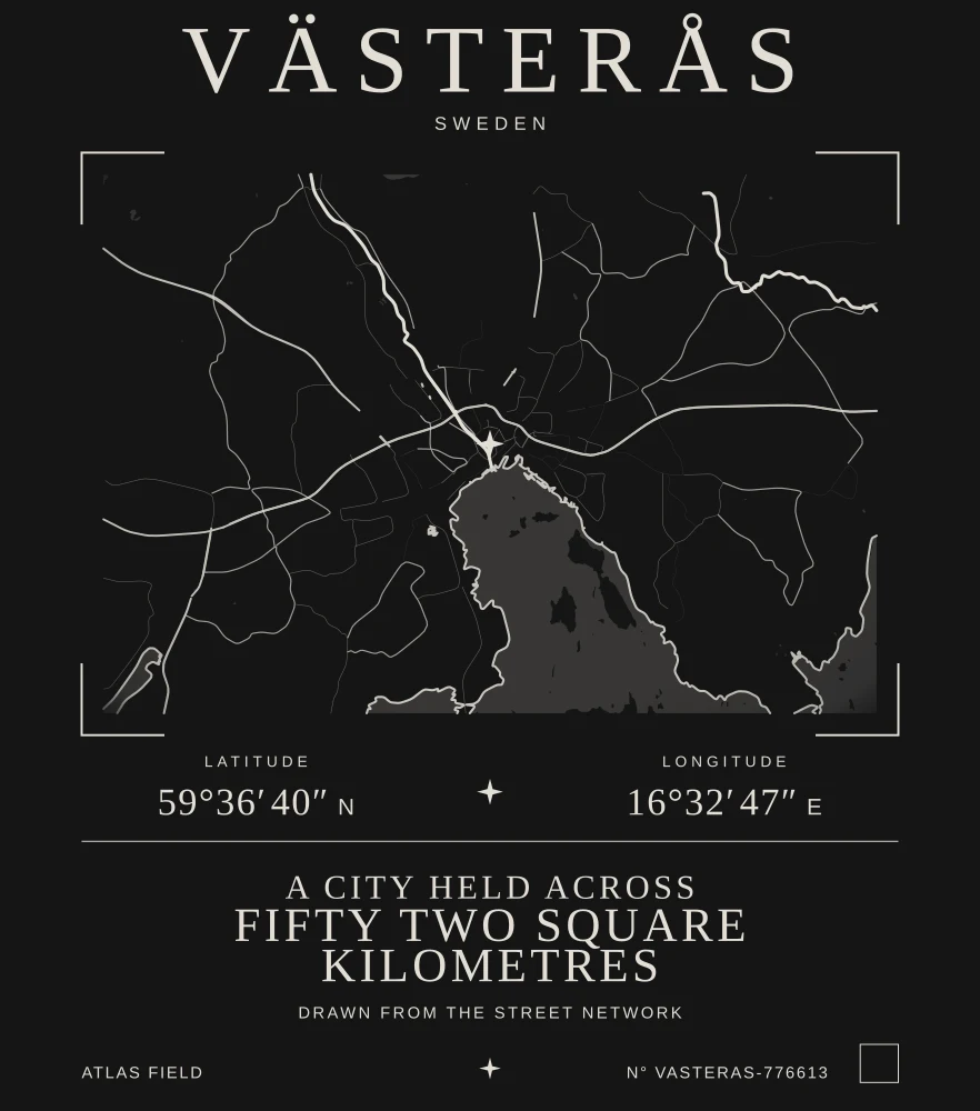 Västerås Atlas print
