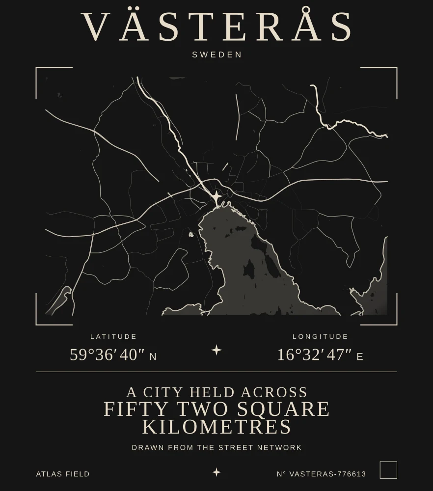 Västerås Atlas print