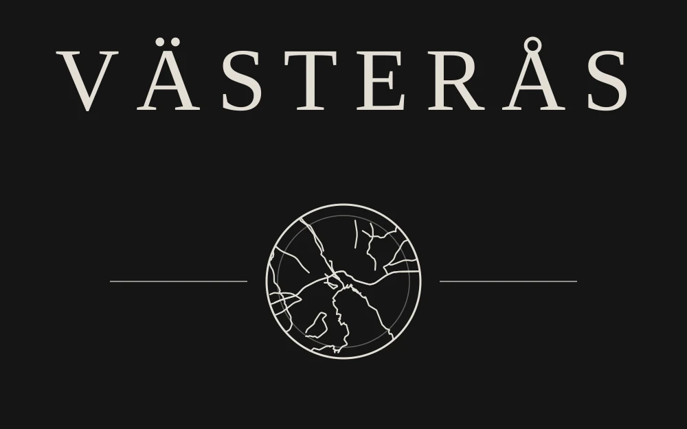 Front print for Västerås