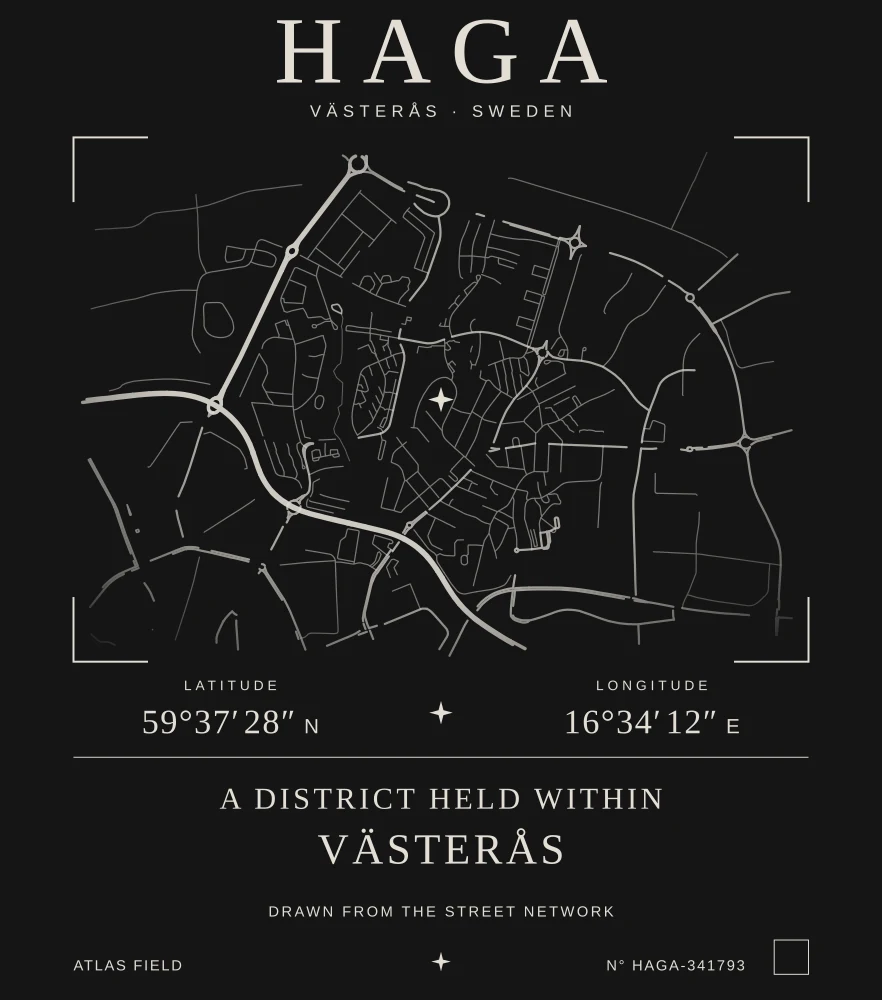 Haga Atlas print