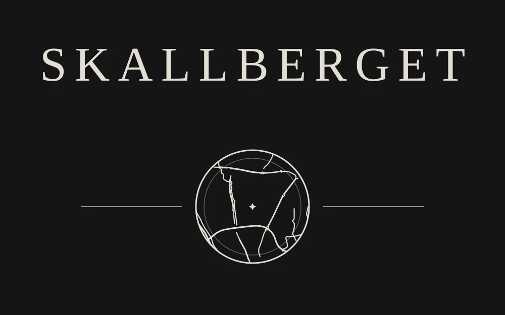 Front print for Skallberget