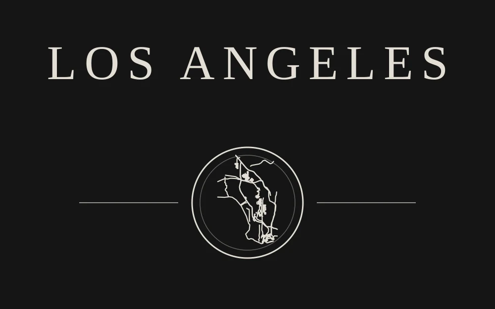Front print for Los Angeles